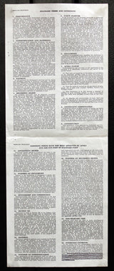 Lorne Greene Bonanza Signed Macy's Thanksgiving Day Parade Contract PSA #C68129