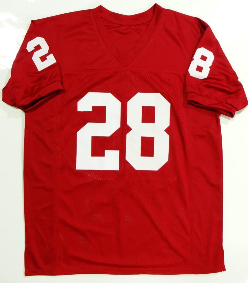 Adrian Peterson Autographed Maroon College Style Jersey - Beckett Authentication