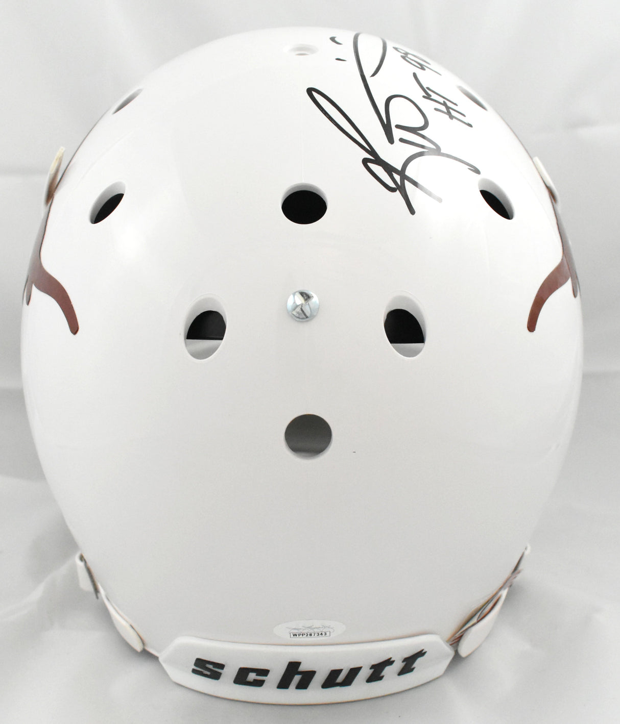 Ricky Williams Autographed Texas Longhorns F/S Schutt Helmet HT 98 - JSA W
