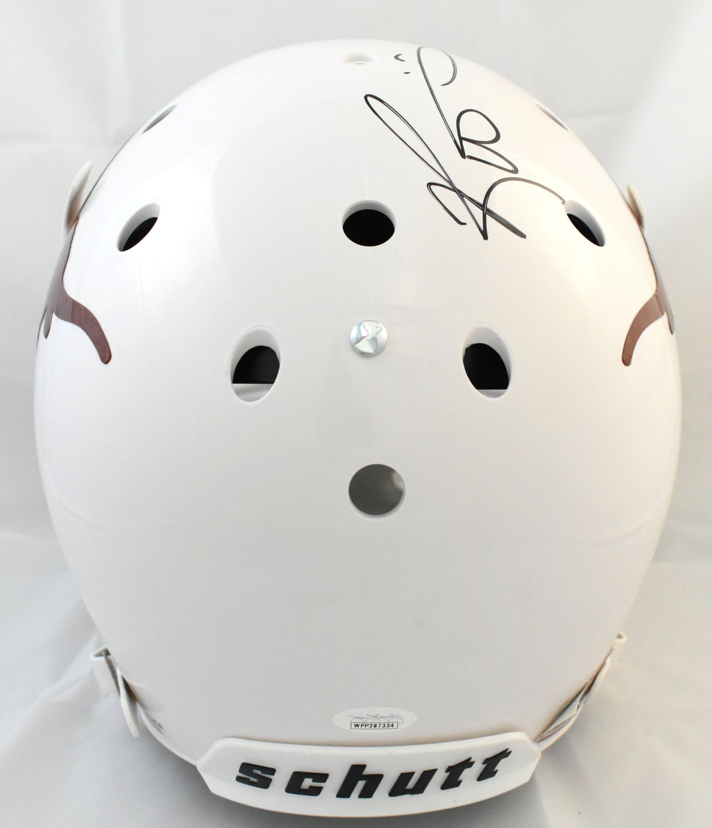 Ricky Williams Autographed Texas Longhorns F/S Schutt Helmet - JSA W