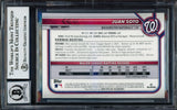Juan Soto Autographed 2022 Bowman Chrome Card #30 New York Yankees Auto Grade Gem Mint 10 Beckett BAS #17039352