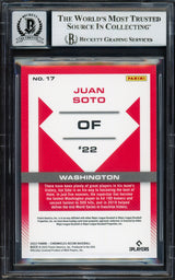 Juan Soto Autographed 2022 Panini Recon Card #17 New York Mets Auto Grade Gem Mint 10 Beckett BAS #17039237