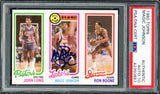 Magic Johnson Autographed 1980 Topps Rookie Card #18 Los Angeles Lakers Auto Grade Gem Mint 10 PSA/DNA #42350887