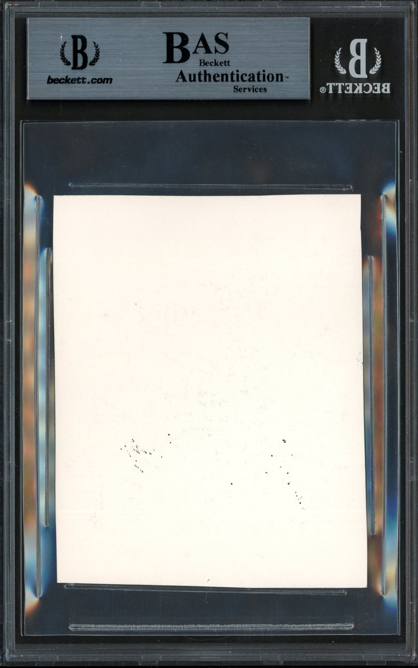 Jerry May Autographed 1966 East Hills Card #12 Pittsburgh Pirates Beckett BAS #17070382