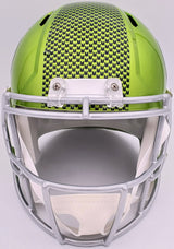 Kam Chancellor Autographed Seattle Seahawks Flash Green Full Size Replica Speed Helmet MCS Holo Stock #197181