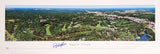 Hideki Matsuyama Autographed Framed 12x36 Panoramic Photo Augusta 2021 Masters Beckett BAS Stock #201283