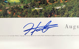 Hideki Matsuyama Autographed 13.5x40 Panoramic Photo Beckett BAS QR Stock #197206