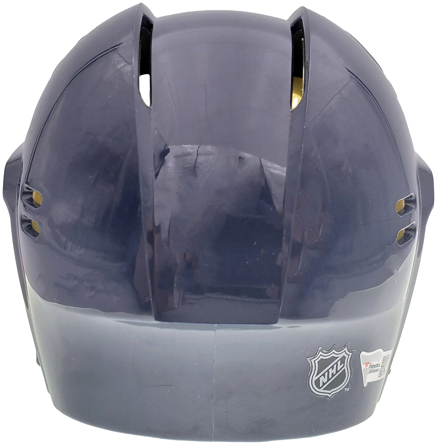 Matty Beniers Autographed Seattle Kraken Blue Mini Helmet Fanatics Holo Stock #197214