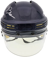 Matty Beniers Autographed Seattle Kraken Blue Mini Helmet Fanatics Holo Stock #197214