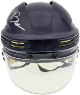 Matty Beniers Autographed Seattle Kraken Blue Mini Helmet Fanatics Holo Stock #197214