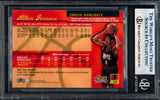 Allen Iverson Autographed 1998-99 Fleer Ultra Card #33 Card Philadelphia 76ers Beckett BAS Witness Stock #235053