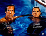 Chevy Chase & Christie Brinkley Autographed 16x20 Photo Vacation Clark Griswold Beckett BAS Witness Stock #234421