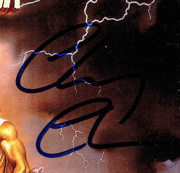 Chevy Chase Autographed 11x17 Movie Poster European Vacation Beckett BAS Witness Stock #234642