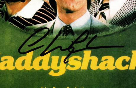 Chevy Chase Autographed 11x17 Movie Poster Caddyshack Beckett BAS Witness Stock #234643