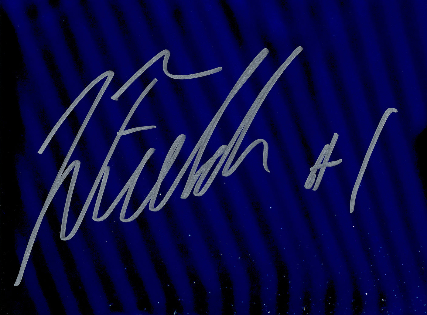 Justin Fields Autographed 16x20 Photo Chicago Bears Fanatics Holo Stock #234644