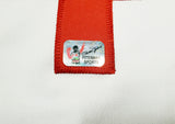 Cincinnati Reds Pete Rose Autographed White Jersey PR Holo Stock #197041