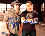 Eddie Montgomery & Troy Gentry Montgomery Gentry Signed 8x10 Photo BAS #BF88972