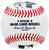 Ron Guidry Autographed Official MLB Baseball New York Yankees "Gator" Beckett BAS Stock #197061