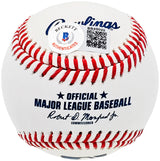 Ron Guidry Autographed Official MLB Baseball New York Yankees "Gator" Beckett BAS Stock #197061