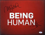 Sam Huntington & Meaghan Rath Being Human Signed 11X14 Photo PSA/DNA #T50719