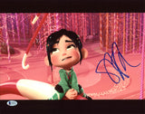 Sarah Silverman Wreck-It Ralph Authentic Signed 11X14 Photo BAS #C54211