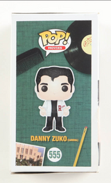 John Travolta Signed "Grease" #555 Danny Zuko (Carnival) Funko Pop! - JSA