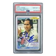 Chevy Chase Signed National Lampoon's Vacation Trading Card PSA/DNA Gem MT 10 - Sports Integrity