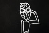 Stan Lee Authentic Signed 16x20 Canvas w/ Spider-man Sketch PSA/DNA #W00379