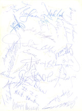 1970's NBA/ABA Greats Autographed 8.5x11 Photo With 24 Total signatures Including John Williamson Beckett BAS #A06359