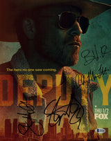 Deputy (4) Dorff, Van Holt, Truitt, & Mcghee Signed 11x14 Photo BAS #A57548