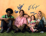 Ben & Kate (4) Johnson, Faxon, Jones & Kellum Signed 11x14 Photo BAS #A57558