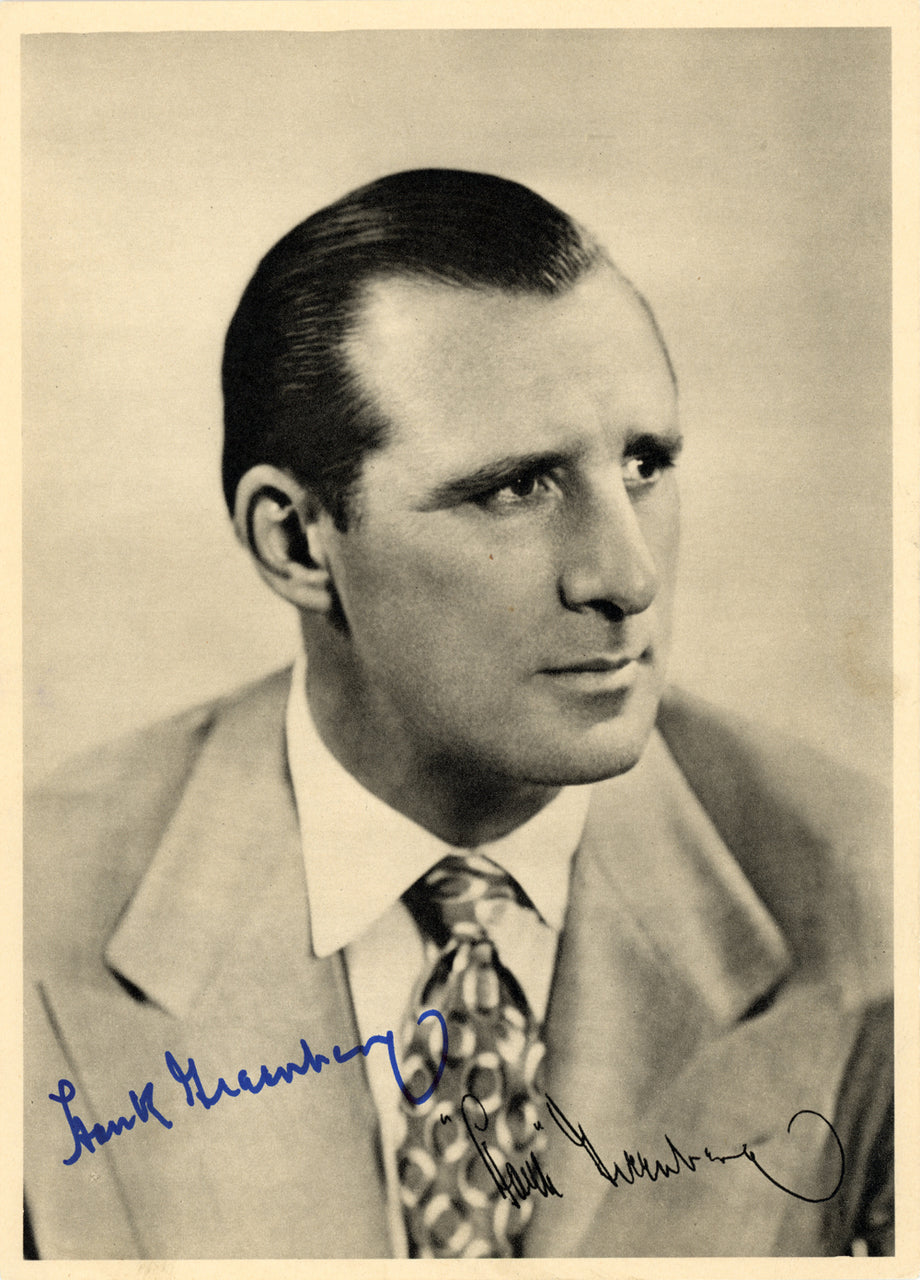 Hank Greenberg Autographed 6.5x9 Photo Picture Pack 1948 Cleveland Indians Gem Mint 10 Beckett BAS #A71767