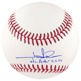 Jim Abbott Signed Rawlings Official MLB Baseball w/No Hitter 9-4-93