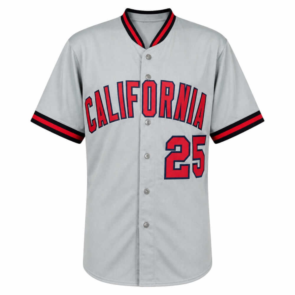 Jim Abbott Signed Grey Custom Baseball Jersey