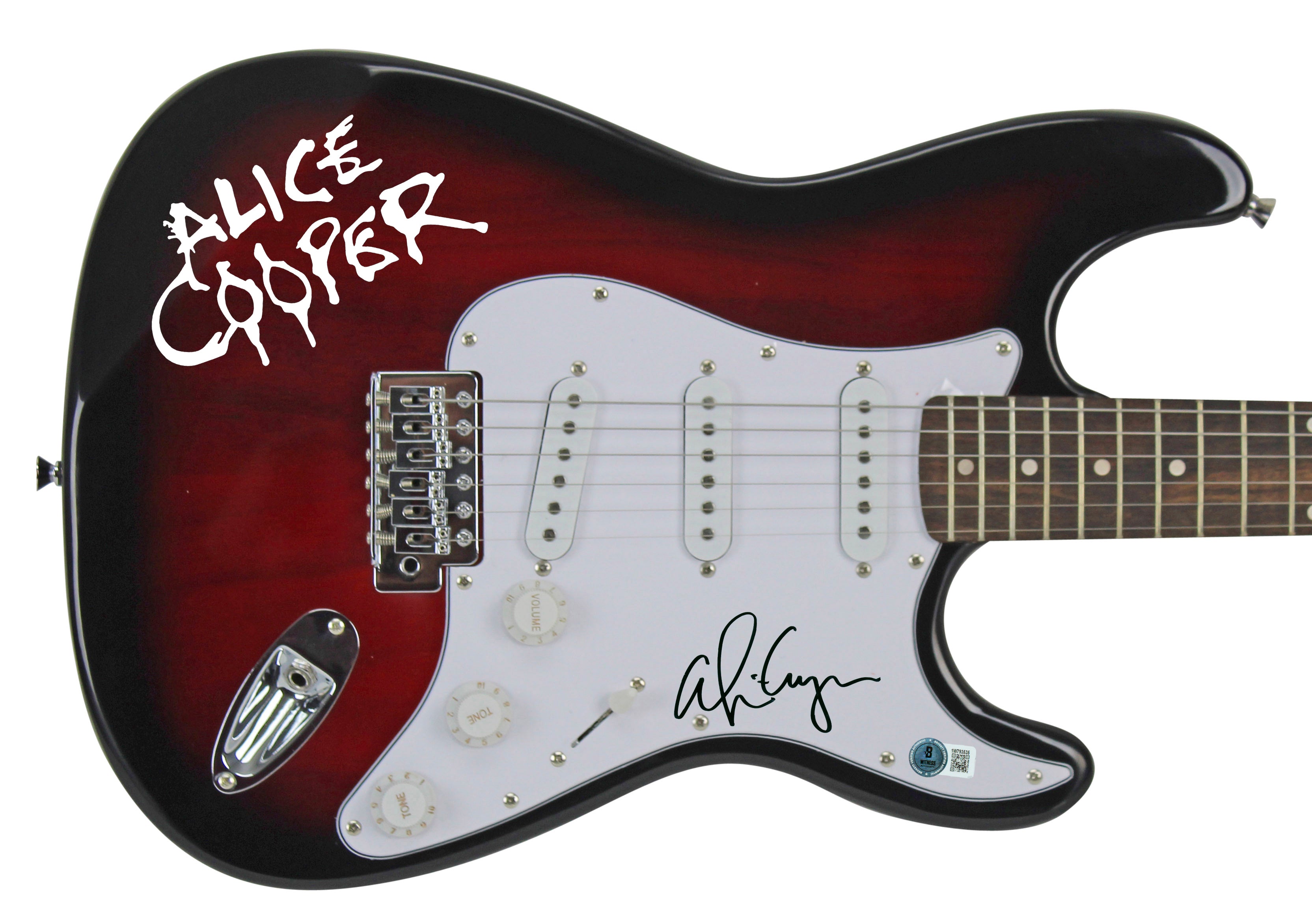 Alice Cooper Signed Memorabilia | Authentic Guitar Collectibles
