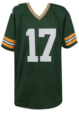 Davante Adams Signed Green Custom Football Jersey - (Beckett)