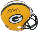 Davante Adams Signed Green Bay Packers Riddell Mini Helmet