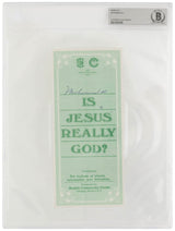 Muhammad Ali Signed Islamic Brochure Series No.8 Green 9x3 Pamplet - (Beckett Encapsulated)