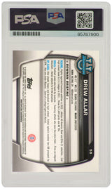 Drew Allar Signed Penn State 2022 Bowman University Chrome Football Card #59 - (PSA Encapsulated)