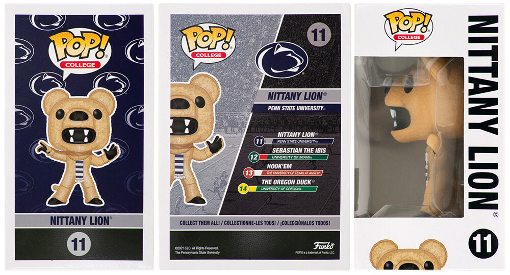 Drew Allar Signed Penn State Nittany Lions Mascot Funko Pop Doll #11