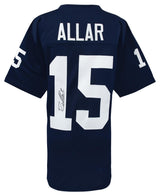 Drew Allar Signed Navy Custom College Football Jersey