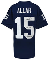 Drew Allar Signed Navy Custom College Football Jersey w/We Are Penn State