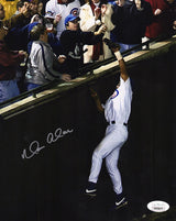 Moises Alou Signed Chicago Cubs 2003 NLCS Bartman Foul Ball 810 Photo - (JSA)