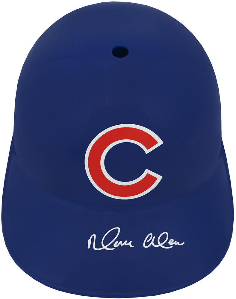 Moises Alou Signed Chicago Cubs Souvenir Replica Batting Helmet