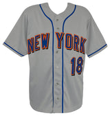 Moises Alou Signed Grey Custom Baseball Jersey