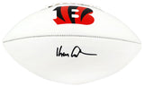 Ken Anderson Signed Cincinnati Bengals Franklin White Logo Football