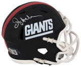 Ottis Anderson Signed New York Giants Throwback Riddell Speed Mini Helmet - (Beckett)