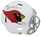 Ottis Anderson Signed Cardinals Throwback Riddell Full Size Speed Replica Helmet w/79 ROY