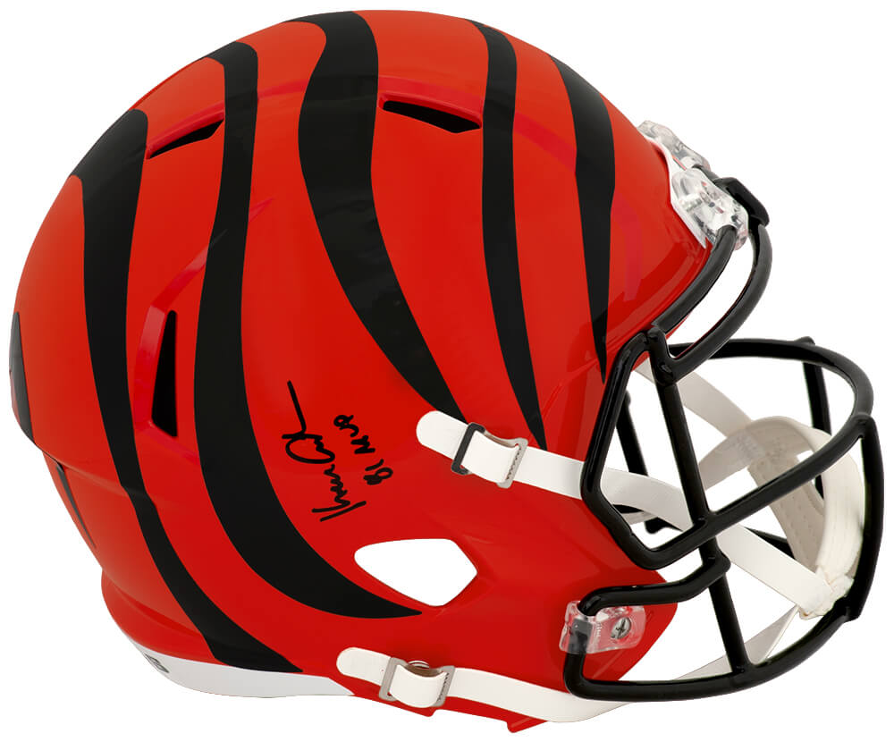 Ken Anderson Signed Cincinnati Bengals Riddell Full Size Speed Replica Helmet w/81 MVP