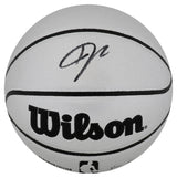 Giannis Antetokounmpo Signed Wilson Platinum Full Size NBA Basketball